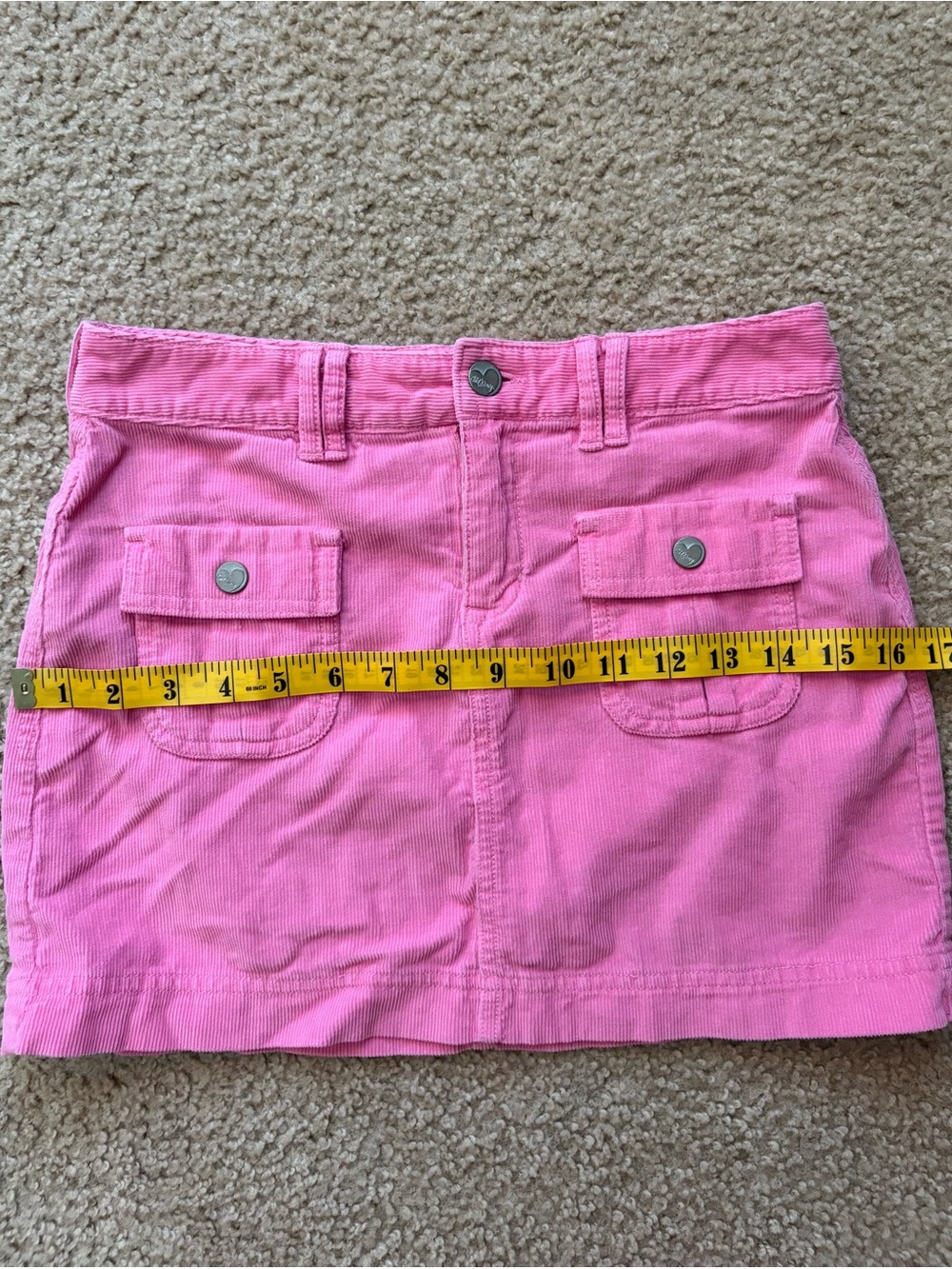 Old Navy Pink Corduroy Skirt